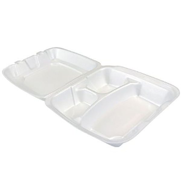Foam 3 Compartment Dinner Pack - Image 2